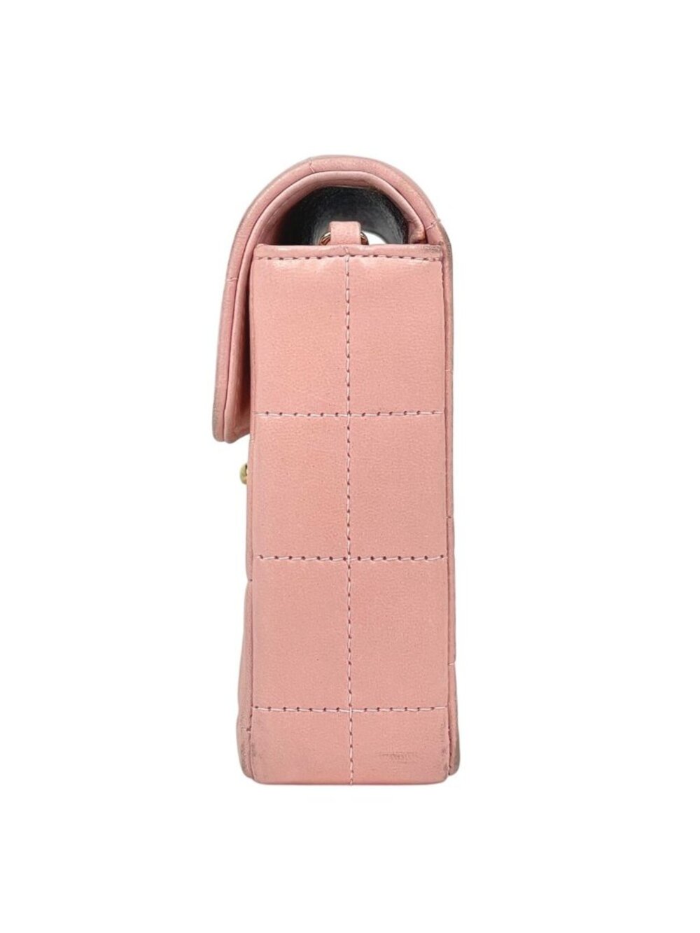 Chanel Shoulder Bag CC Logo Leather Pink - Picture 2 of 15